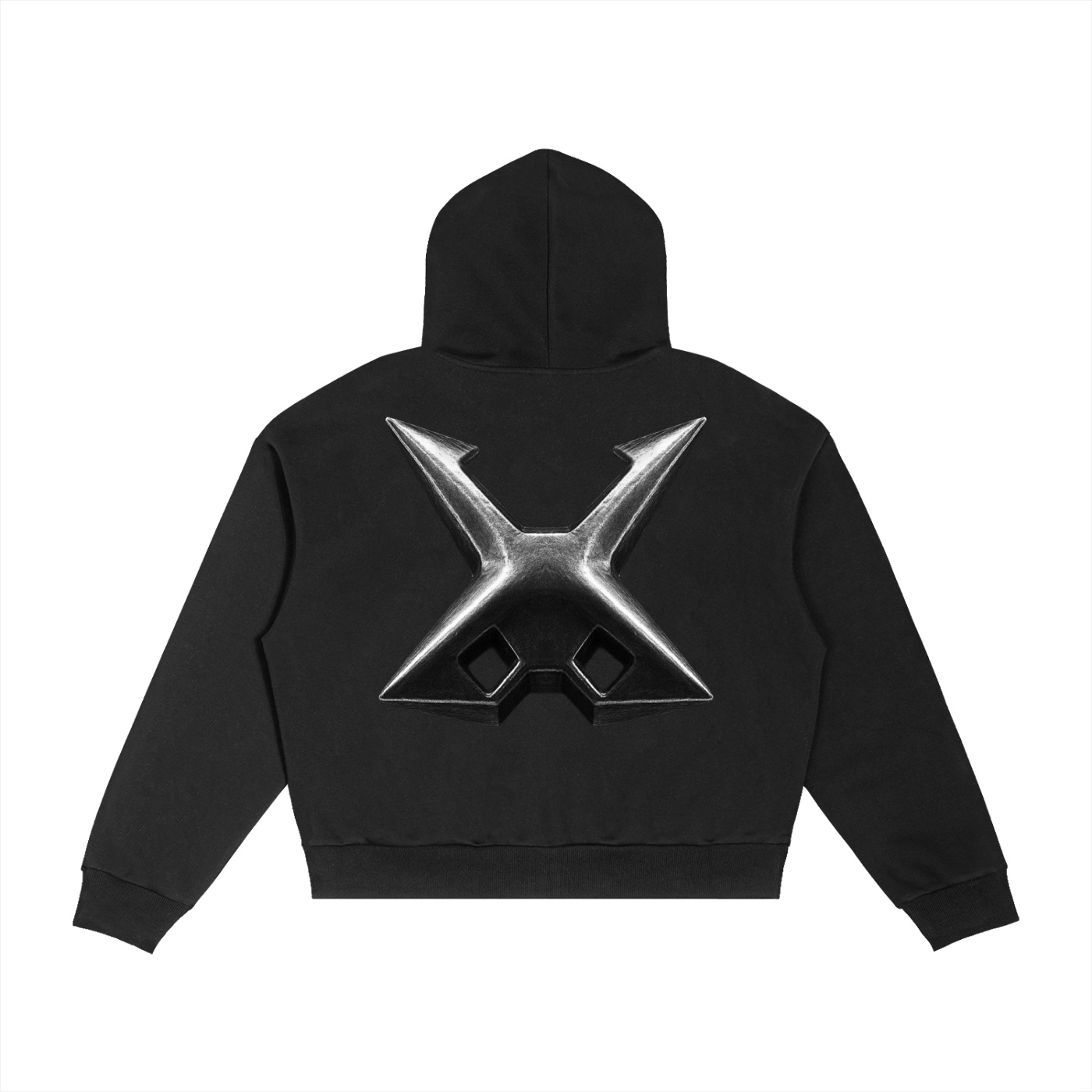 Vort Styler Plaid Boxy Zip Hoodie